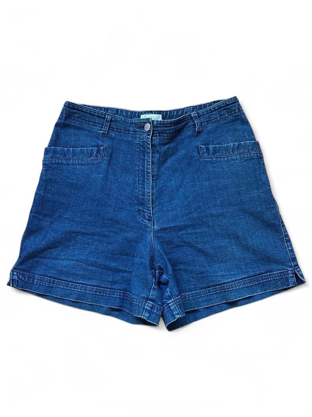 Vintage Jeanne Pierre High-Waisted Denim Shorts